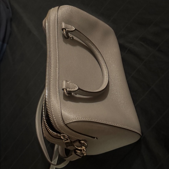 Coach gray Leather Satchel - Picture 3 of 4